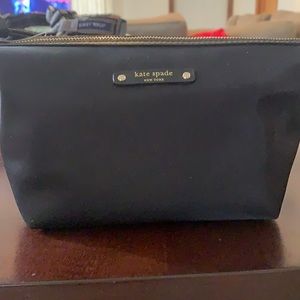 Black Kate Spade Cosmetics Bag